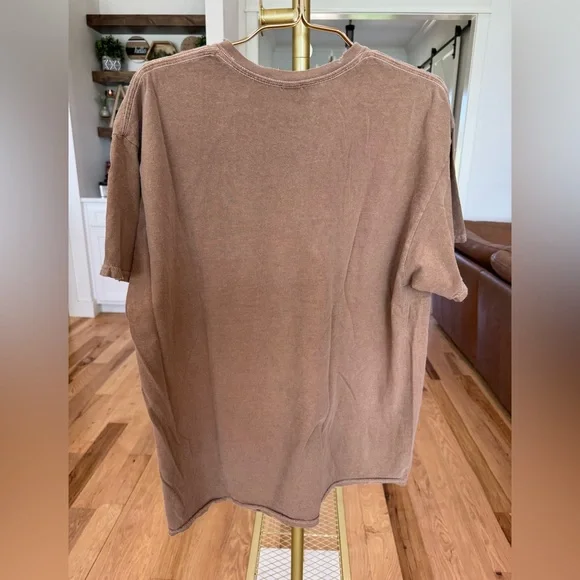 Def Leopard Large Graphic Tee Brown Vinyl Icons T-Shirt T9 - Picture 5 of 7